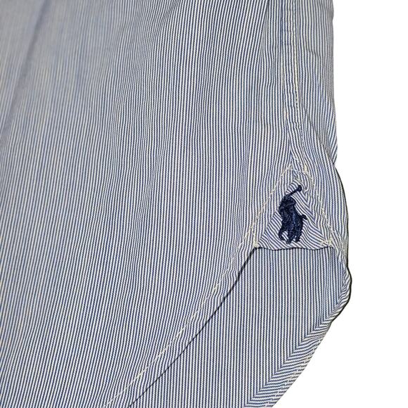 Vintage Polo Ralph Lauren Shirt Men's Andrew Long Sleeve Classic Fit 16-34 - Picture 4 of 7